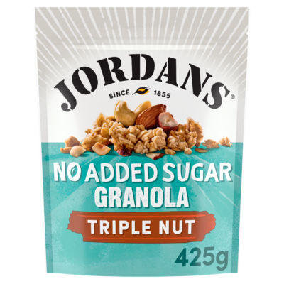 No Added Sugar Triple Nut Granola Breakfast Cereal 425g