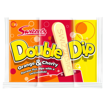 Swizzels Orange & Cherry Double Dip 19g - ASDA Groceries