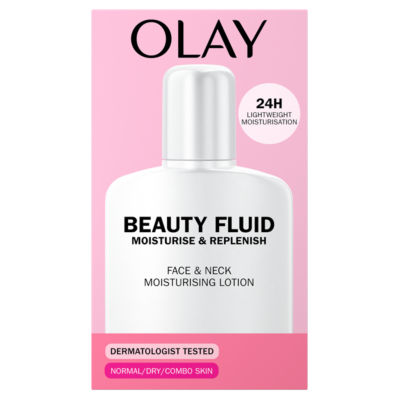 Olay Beauty Fluid Face & Neck Lotion 200Ml