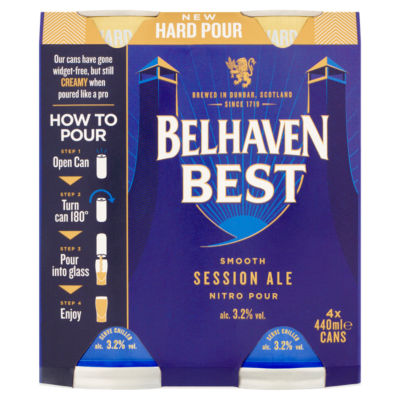 Belhaven Best Draught 4X440ml