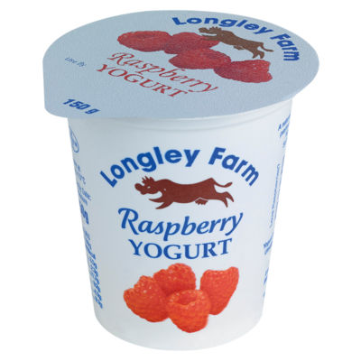 Longley Farm Raspberry Yogurt 150g