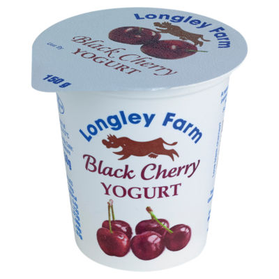 Longley Farm Yogurt - Black Cherry 150g
