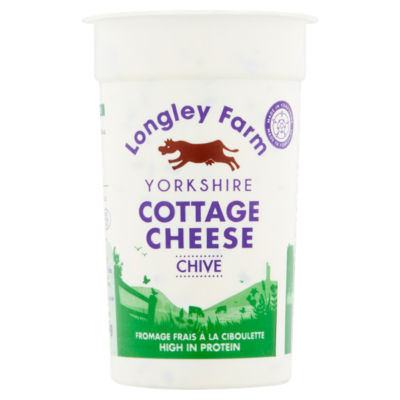Longley Farm Cottage Cheese With Chive 250 G