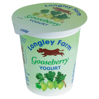 Longley Farm Gooseberry Yogurt 150G