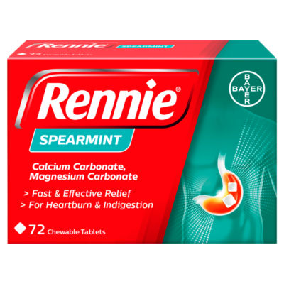 Spearmint 72 Chewable Tablets