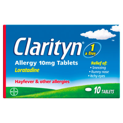 Clarityn Hayfever Allergy 10mg Tablets 10s