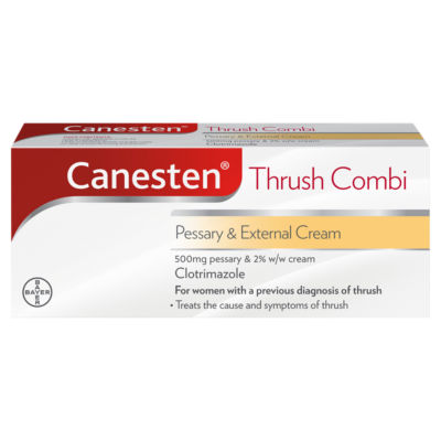 Canesten Thrush Combi Pessary & Cream Treatment (P)