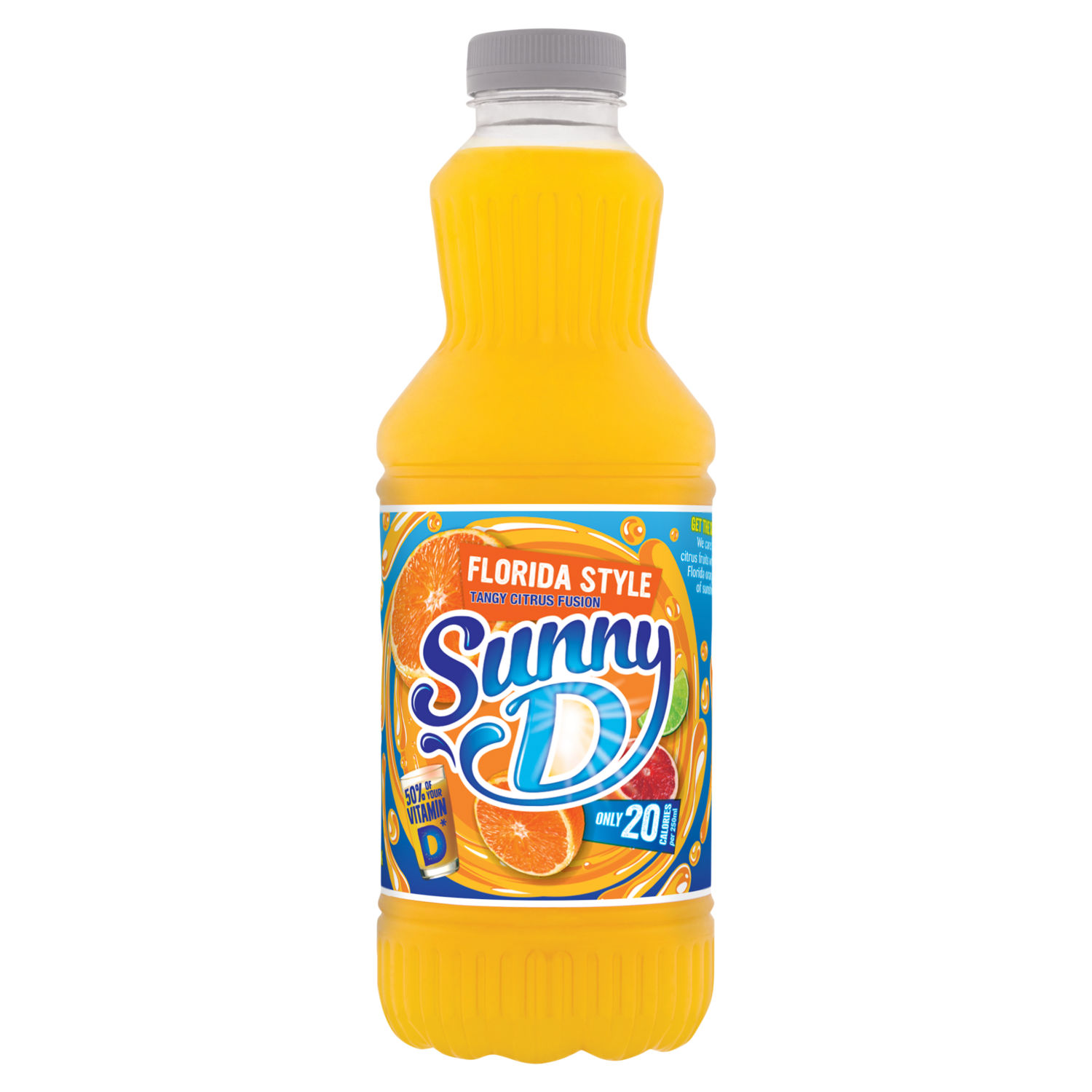 Sunny D Florida Style Tangy Citrus Fusion Juice Drink 1L