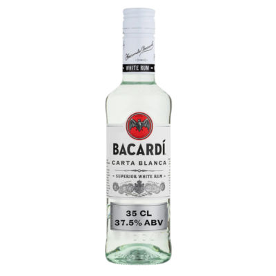 Bacardí BACARDÍ Carta Blanca Superior White Rum, 35cl