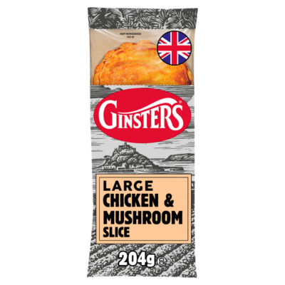 Ginsters Large Chicken & Mushroom Slice