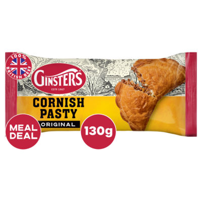 Ginsters Original Cornish Pasty 130g