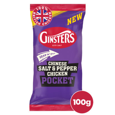 Ginsters 100g Chinese Salt & Pepper Chicken Pocket