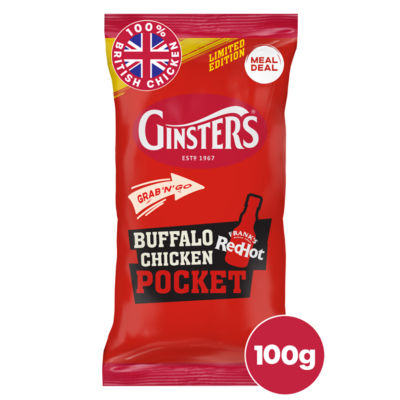 Ginsters Limited Edition Buffalo Chicken Pocket 100g