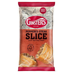 Ginsters Peppered Steak Slice 105g