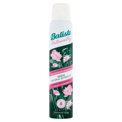 Naturally Dry Shampoo Bamboo Fibre & Gardenia 200ml