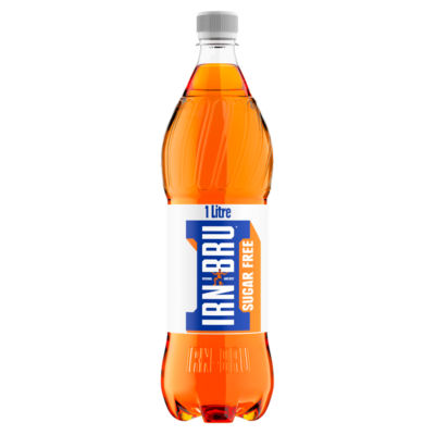 Irn-Bru Sugar Free Soft Drink Bottle 1 Litre
