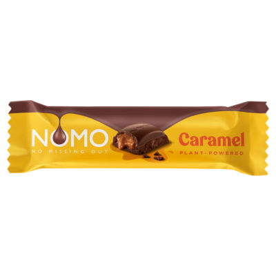 Nomo Vegan & Free From Caramel Chocolate Bar 38g