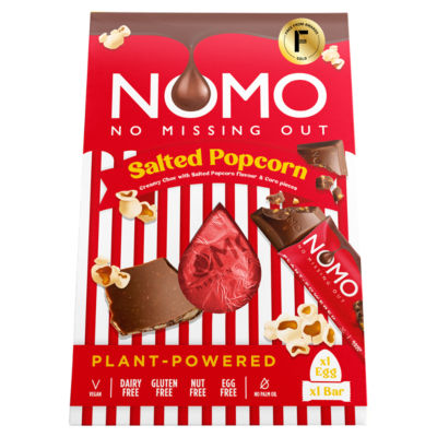 Nomo Salted Popcorn Egg & Bar 158g