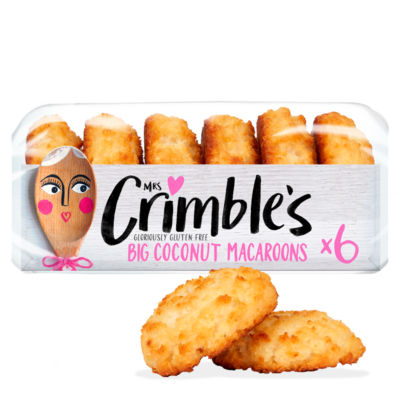 Mrs Crimbles Big Gluten Free Coconut Macaroons 180g