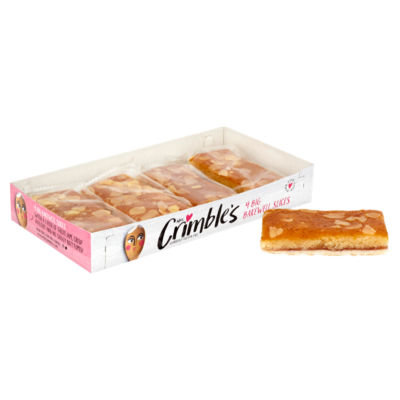 Mrs Crimbles Bakewell Slices 4 Pack