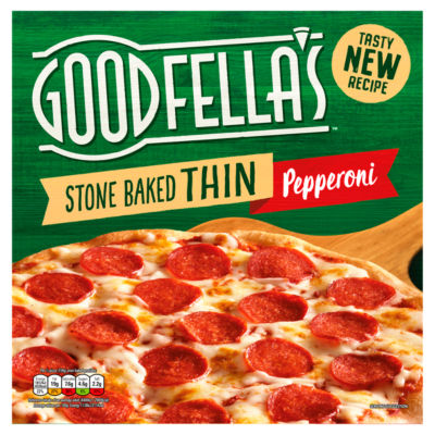 Goodfellas Stonebaked Thin Pepperoni Pizza