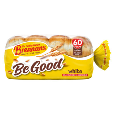 Brennans Be Good White Bread 600g