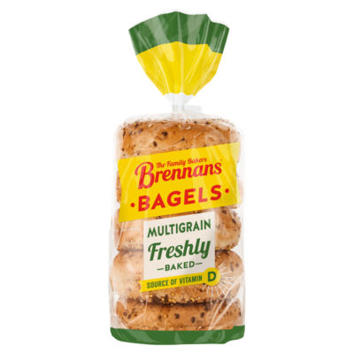 Brennans Multigrain Bagels 425g