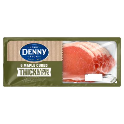 Henry Denny & Sons Denny Thick Cut Maple Cured Bacon 240G