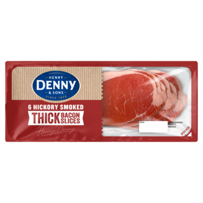 Henry Denny & Sons Denny Thick Cut Hickory Smoked Bacon 240G