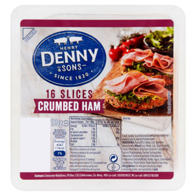 DENNY Crumbed Ham 180G