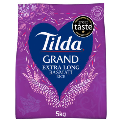 Tilda Grand Extra Long Grain Rice 5Kg