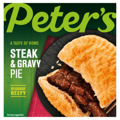Peters Steak & Gravy Pie