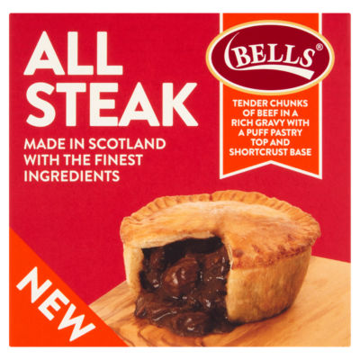 Bells All Steak Pie 200G