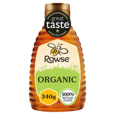 Rowse Organic Squeezy Honey 340g