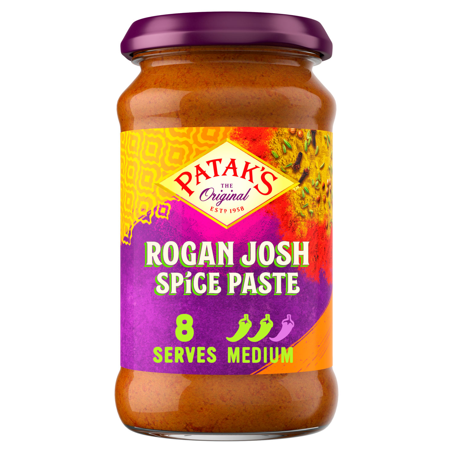 Patak's Rogan Josh Curry Spice Paste 283g