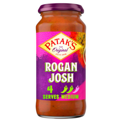 Pataks Rogan Josh Cooking Sauce - Medium 450g