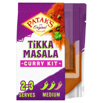 Pataks Tikka Masala Rich & Creamy Meal Kit 270G