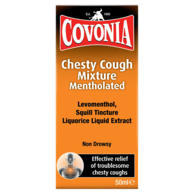 Covonia Chesty Cough Mixture Mentholated