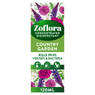 Zoflora 3 in 1 Action Concentrated Disinfectant Country Garden 120ml