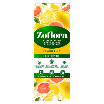 Zoflora Lemon Zing Disinfectant 120Ml