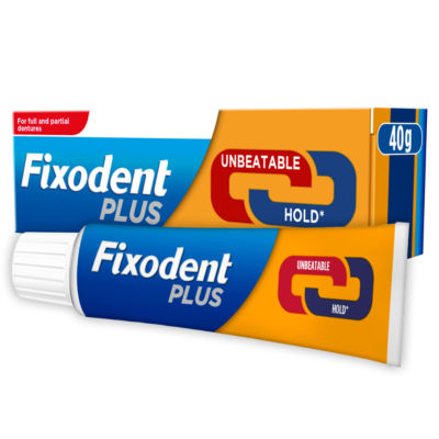 Plus Denture Adhesive Cream, Best Hold 40g