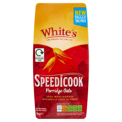 WhiteS White's Speedicook Porridge Oats 1kg