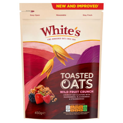 WhiteS White's Toasted Oats - Wild Fruit Crunch 450g