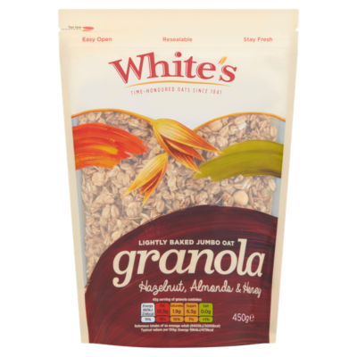 TESCO Whites Nut & Seed Granola 450G