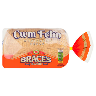 Braces Family Bread - Classic Wholemeal Small Sliced 400g