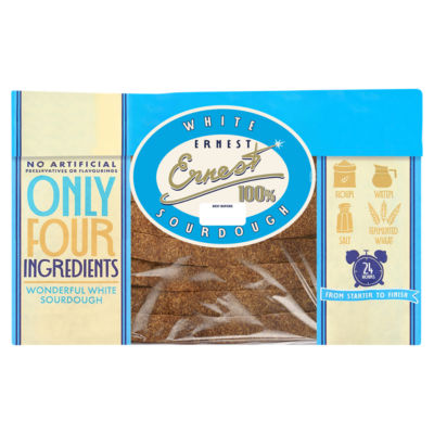 Ernest Brace 100% Welsh Sourdough White 450g