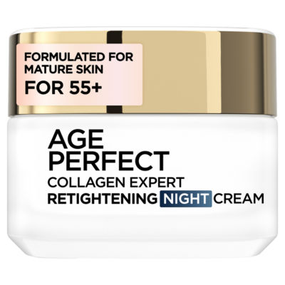 L'oreal Paris L'oréal Paris Age Perfect Collagen Expert Retightening Night Cream, With Collagen Peptides, 50Ml