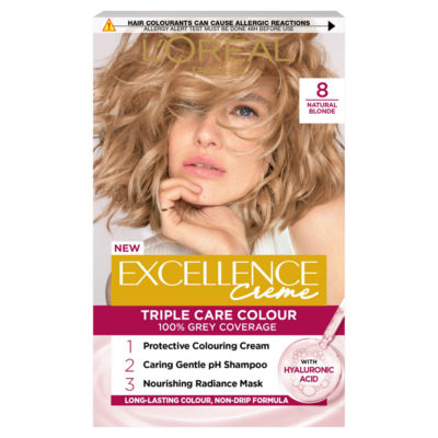 L'Oréal Paris L'Oreal Paris Excellence Creme Permanent Hair Dye - 8 Natural Blonde