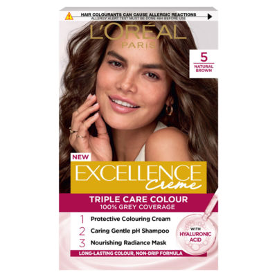 L'Oréal Paris L'Oreal Paris Excellence Creme 5 Natural Brown Permanent Hair Dye