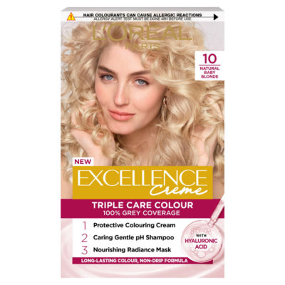 L'Oréal Paris L'Oreal Paris Excellence Permanent Hair Dye Natural Baby Blonde 10